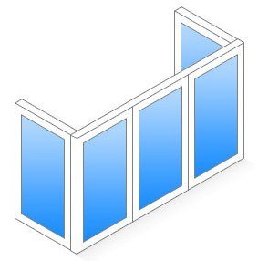 П-образный